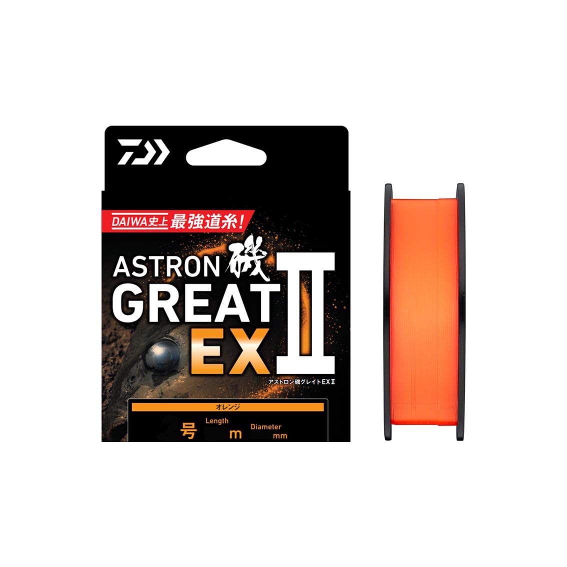 Amazon.co.jp: ダイワ(DAIWA) ナイロンライン アストロン磯グレイトEX2